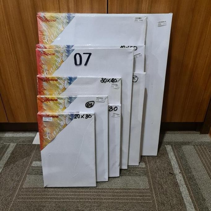 

ready Kanvas / Canvas Lukis Asturo Aneka Ukuran