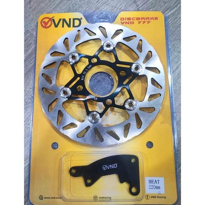 Piringane Cakraman VND Model Psm 220 mm Floating Disc Brake Orinal Vario,Beat Scoopy Mio Mio Soul Mi
