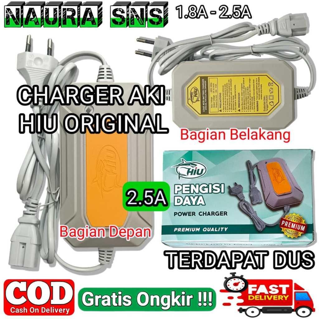 Tasya* Adaptor Charger Aki Sprayer Elektrik Hiu Original Murah 12V 2.5A