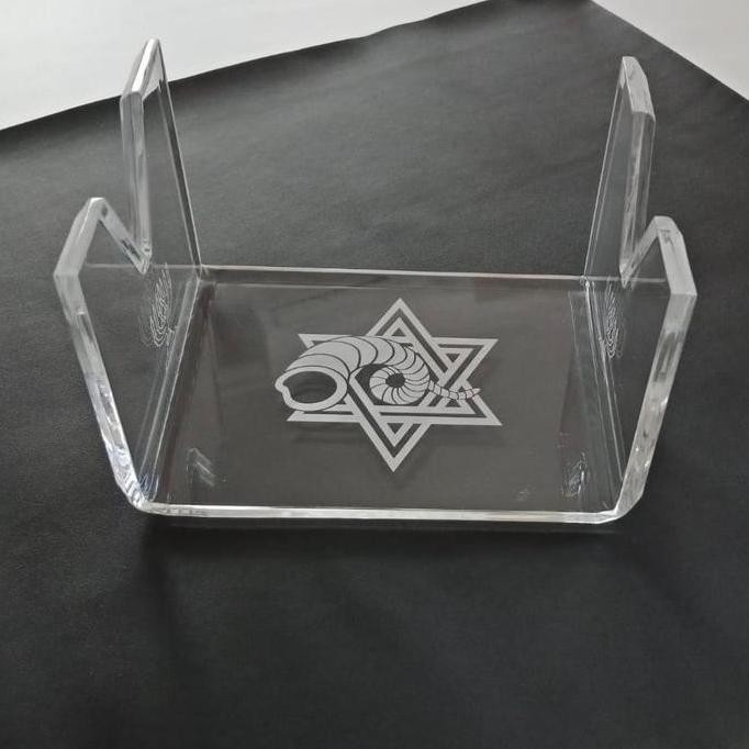 Pajangan ACRYLIC SMALL SHOFAR Stand