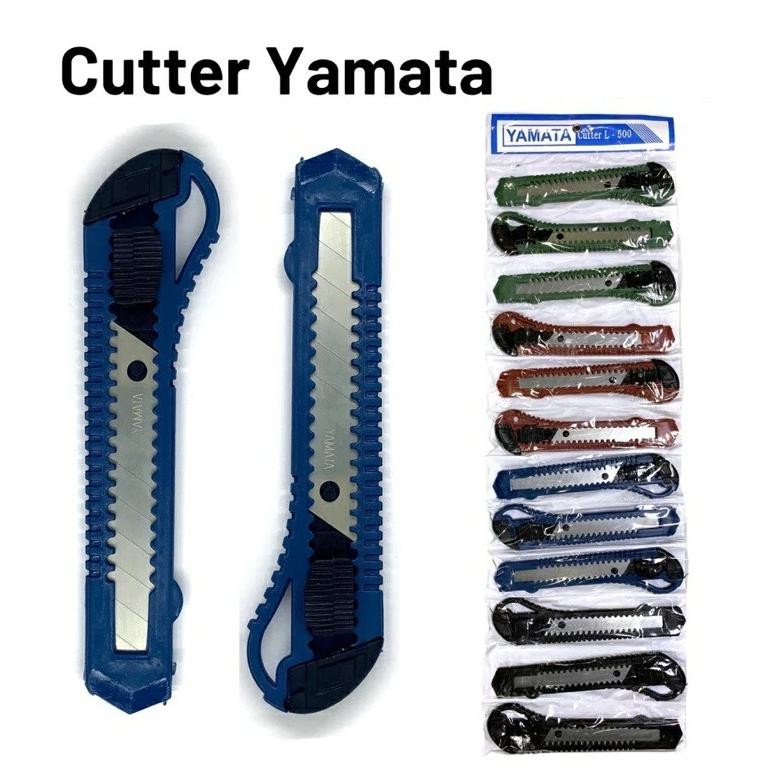 

BARU APEN 1 PCS PISAU CUTTER YAMATA JENIA PISO KATER CUTER PEMOTONG DUS ATK DLL