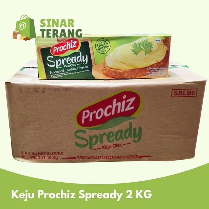 

Promo Prochiz Spready Cheese Keju Oles / Isian / Selai / Cream 2 Kg