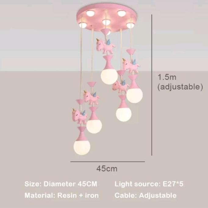 Murah Lampu Gantung Hias Minimalis Dekorasi Ruang Kamar Tidur Anak Perempuan