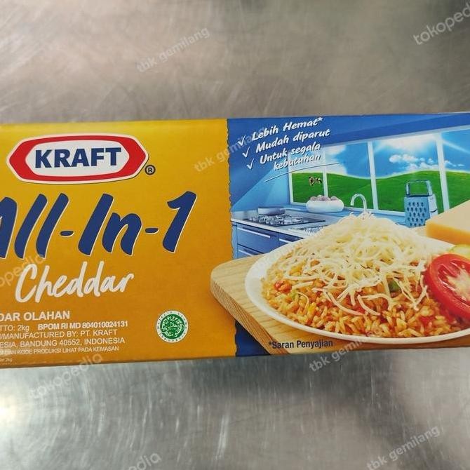 

Murah Keju Kraft All In 1 2Kg