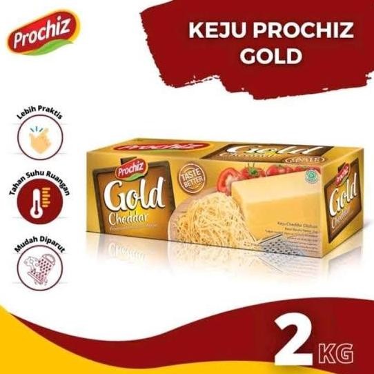 

Sale Keju Cheddar Prochiz Gold 2 Kg