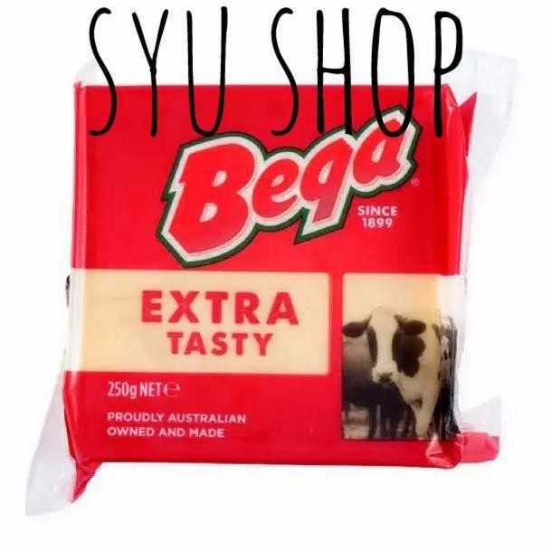 

Grosir Bega Cheddar Cheese Extra Tasty 250 Gr Keju