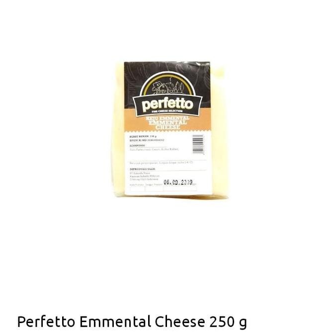 

Murah Perfetto Keju Cheese Emmental 250Gr