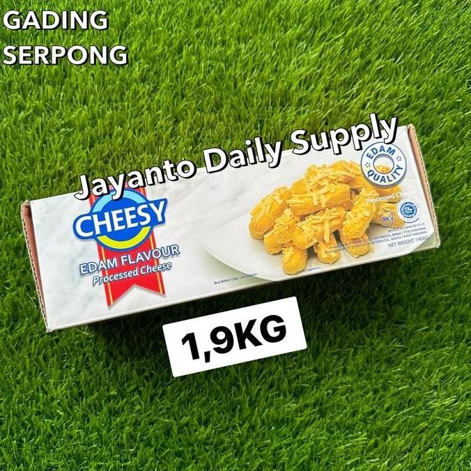 

Murah Cheesy Keju Edam 2Kg / Keju Untuk Kue Kering / Berkualitas, Harga Terjangkau, & Enak - 100% Halal