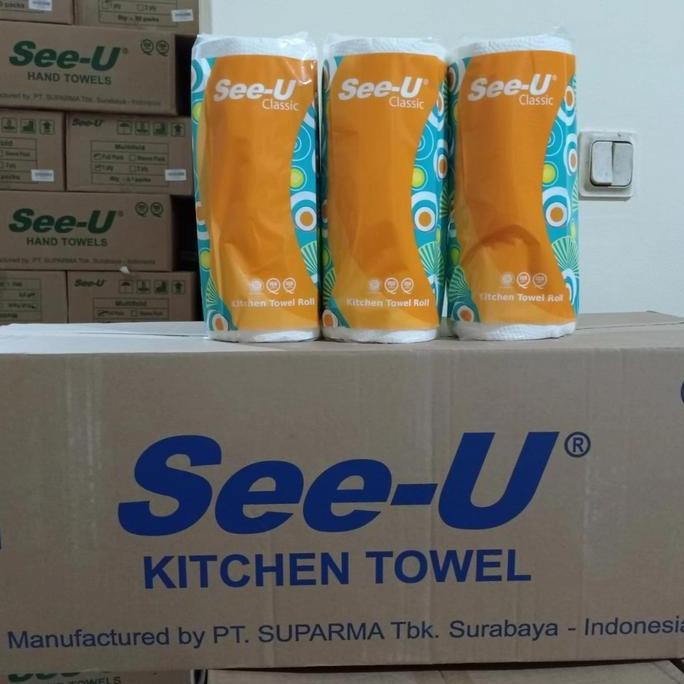 See U Kitchen Towel Tissue Single Pack/See U Kitchen Towel Karton 12Pc