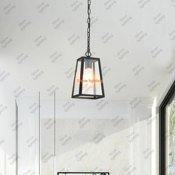 Sale Lampu Gantung Minimalis Modern Outdoor Waterproof Cafe Teras Tipe 1288