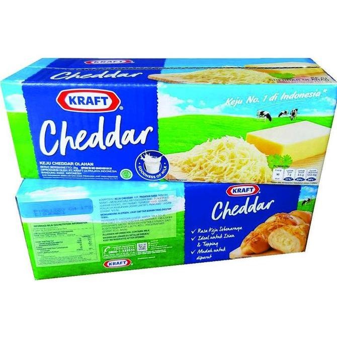 

Sale Kraft Cheddar Cheese Blok 2Kg Keju Cheddar Gurih Serbaguna