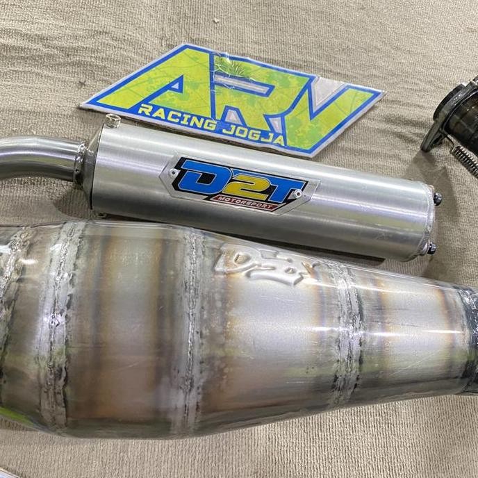 knalpot d2t rxz 125 touch