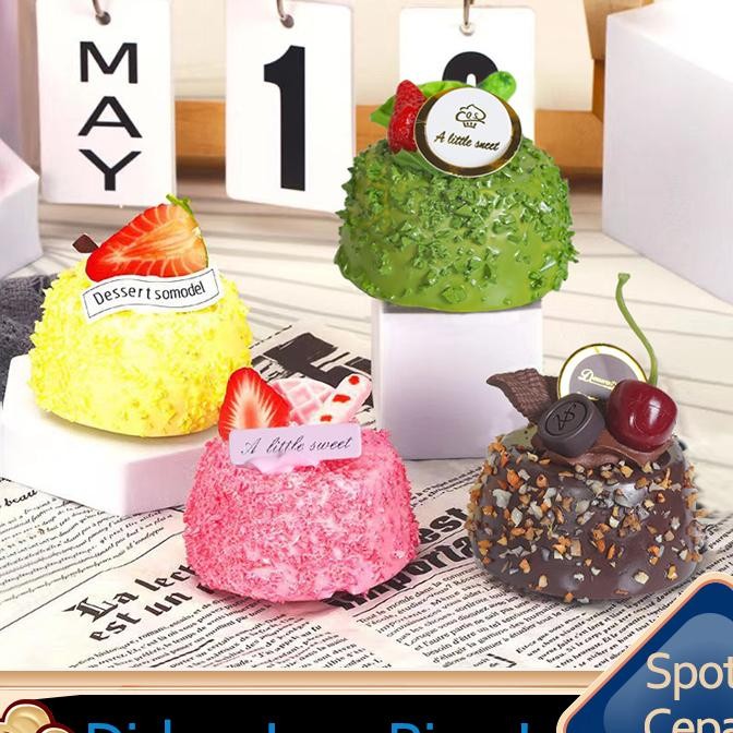 Makanan Kue Dummy Kue Kue Eropa Kue Viral Kue Pajangan Kue Etalase Hiasan