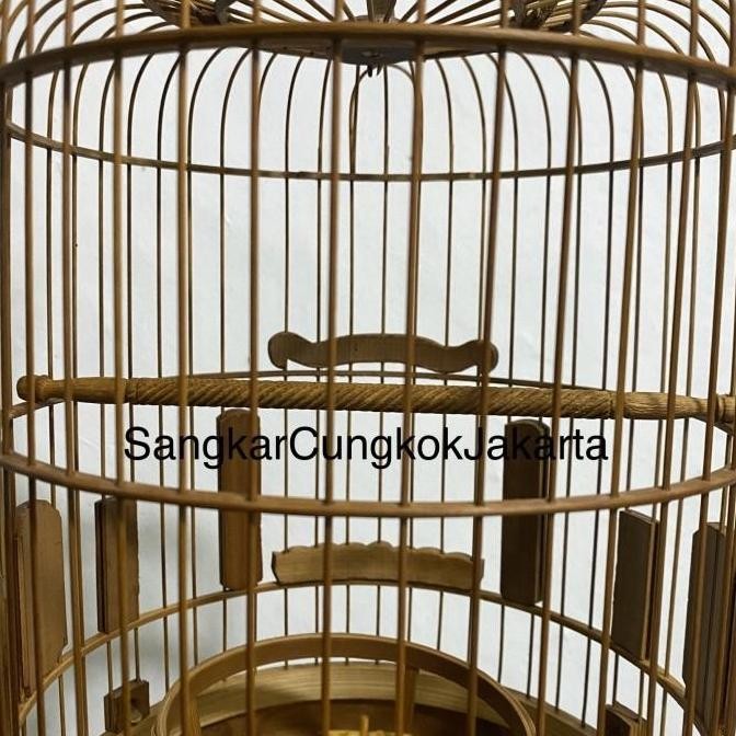 Tangkringan D22 Ori Vietnam Bahan Bambu Cukit Pleci Kolibri Finch