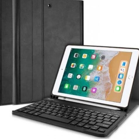 New Arrival  Sk-01 Ipad Pro 11 Inch 2021 Keyboard Case Wireless Bluetooth Flip Cover Sarung Leather 