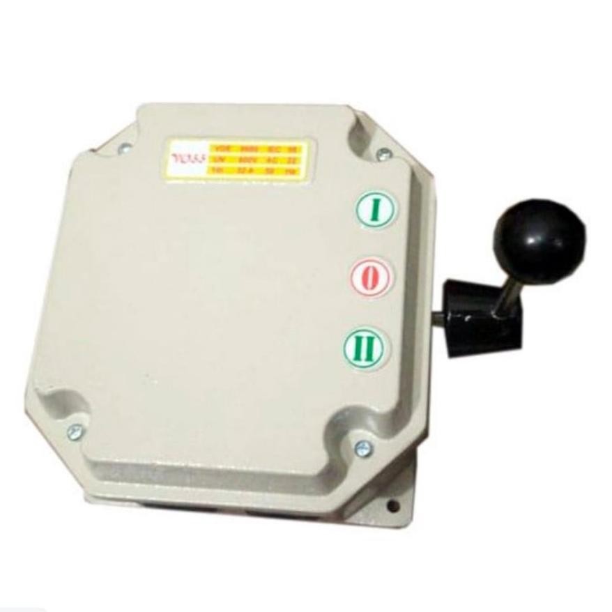 Produk Baru COS Starter Saklar Genset 4P 40A Handle Ohm Switch VOSS Panel Otomatis