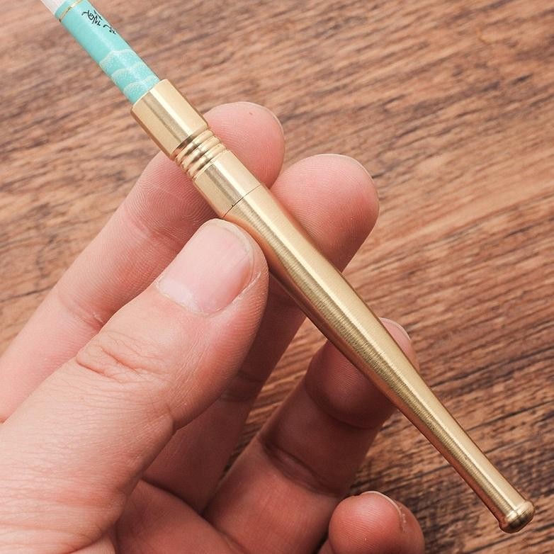 Original Pipa Filter Asap Metal Tanpa Karet Saringan Rokok Anti Racun