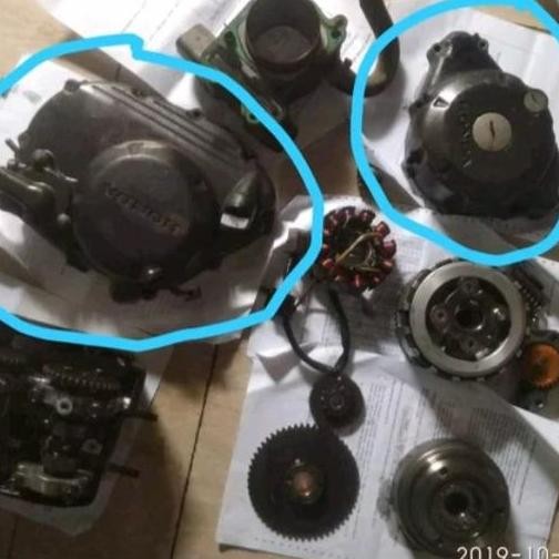 Blok kopling dan magnet Kanan Kiri CBR 150 old karbu Thailand