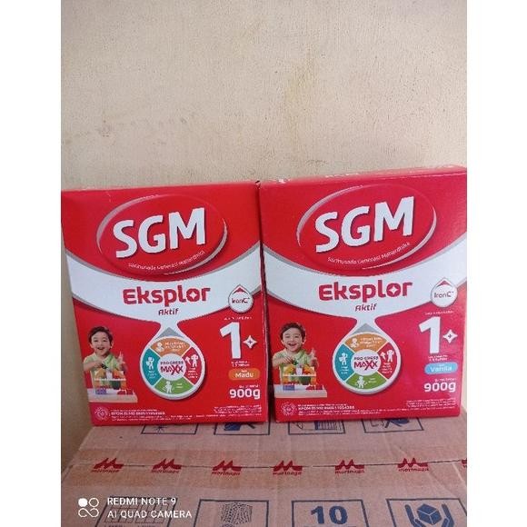 SGM 1+ 900gr Susu Vanila Untuk Bayi 1 Tahun AST