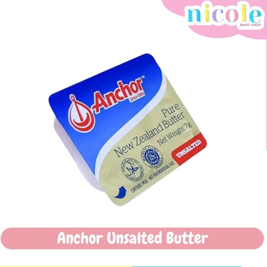 Anchor Unsalted Butter Mini Portion 10 Cup Per Pack / Keju Mpasi AST