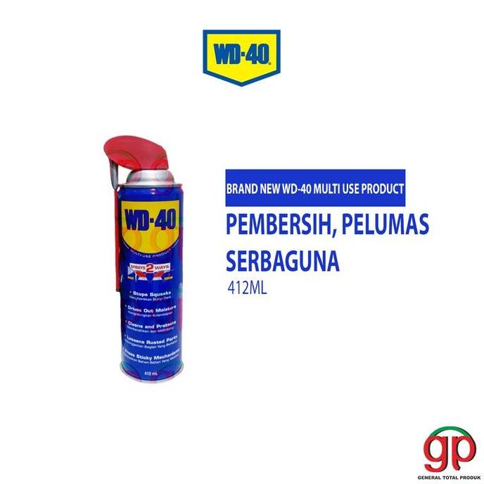 Wd40 Pelumas Anti Karat Wd 40 412Ml Pembersih Karat