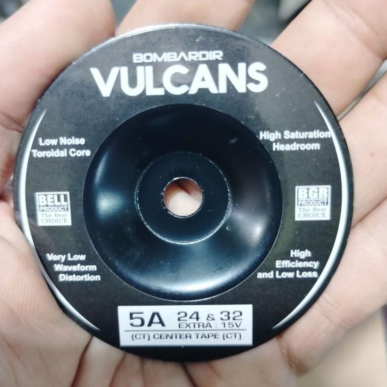 Trafo Donat/Toroid Bell Vulcans 5A CT 32V