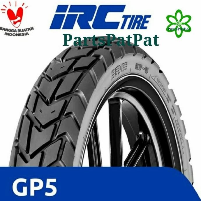 [Expert] BAN IRC GP5 GP-5 GP 5 TUBELES 809014 80/90-14 8090-14 IRC DUAL PURPOSE