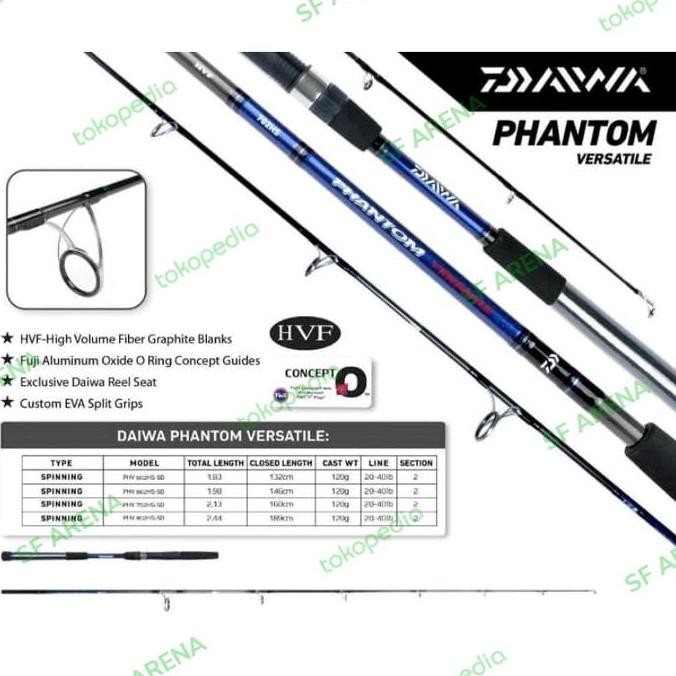 '' Joran Daiwa PHANTOM VERSATILE 602 662 702 802 MHS / HS ''