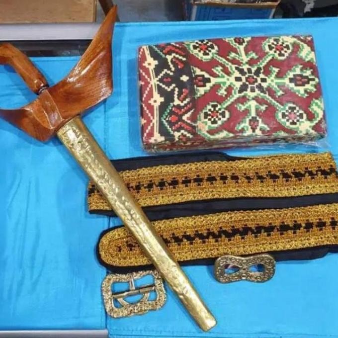 Aksesoris adat jawa dewasa // Perlengkapan beskap jawa