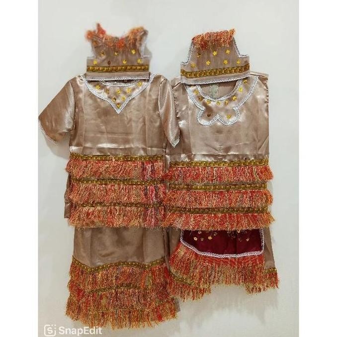 Baju Adat Papua Anak Laki Perempuan Cewek Cowok Tk Sd Smp