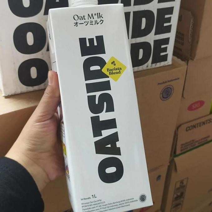 

Oatside Barista Blend Oat Milk 1 Liter - Susu Oat Gandum Terbaru