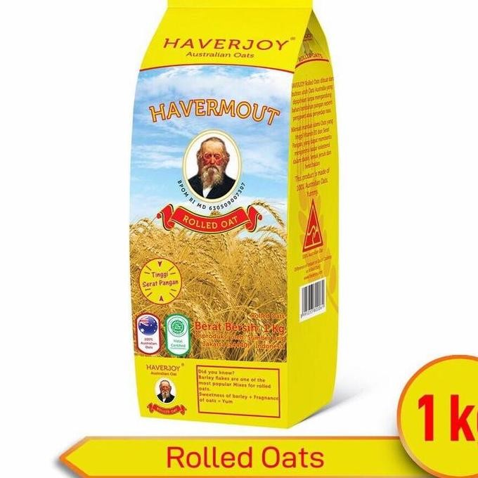 

Haverjoy Rolled Oat 1 Kg / Haverjoy Havermout 1 Kg Promo