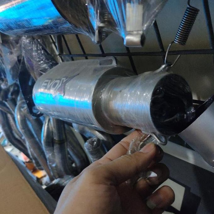 Knalpot EvoX X1GP inlet 50mm Knalpot 3tech Silincer Only Orinal