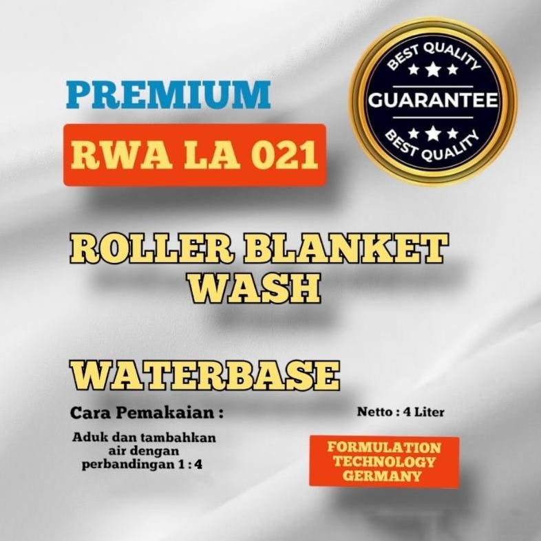 

Roller Cleaner Offset Printing Blanket Wash Cleaner RWA LA021 SV9