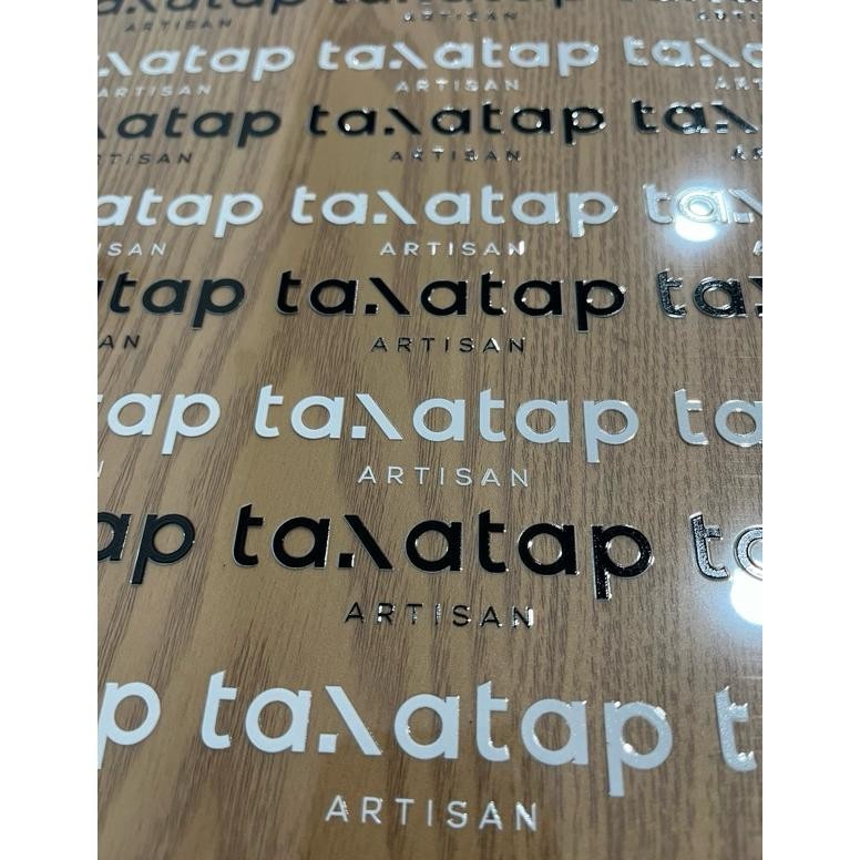 

Cetak Stiker Sticker UV DTF Timbul / Decal Kering Meteran SV9