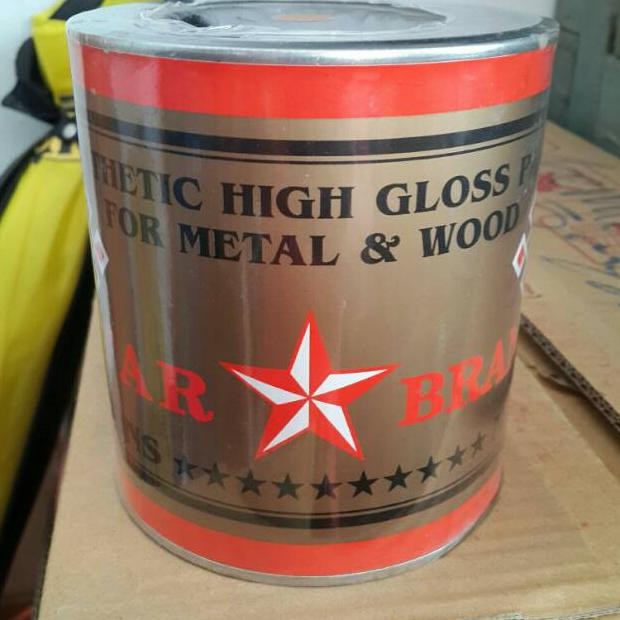 

Cat Minyak Kayu Besi Gold,Tembaga dan Silver 0,7liter AW Star SV9