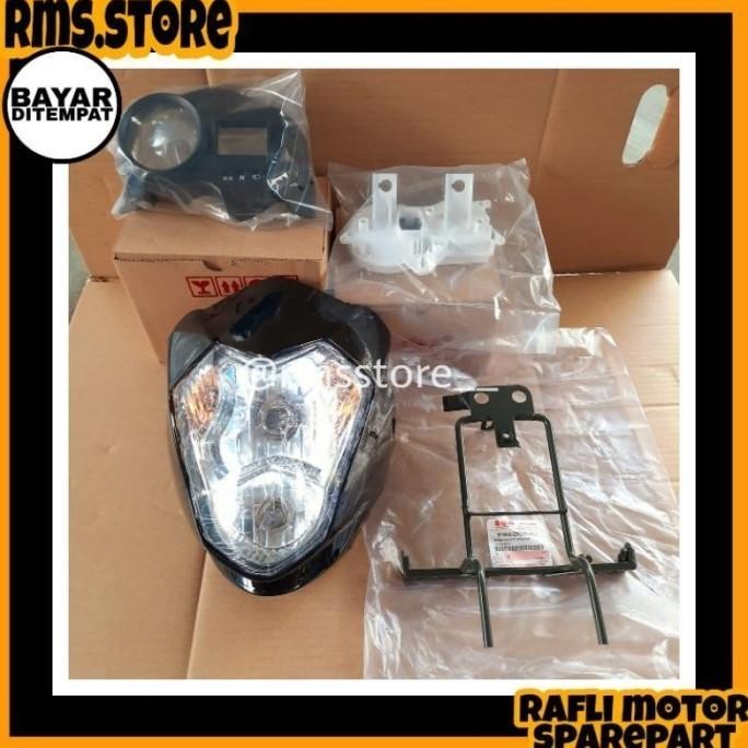 Full set batok lampu kepala suzuki satria fu thailand / bracket fu