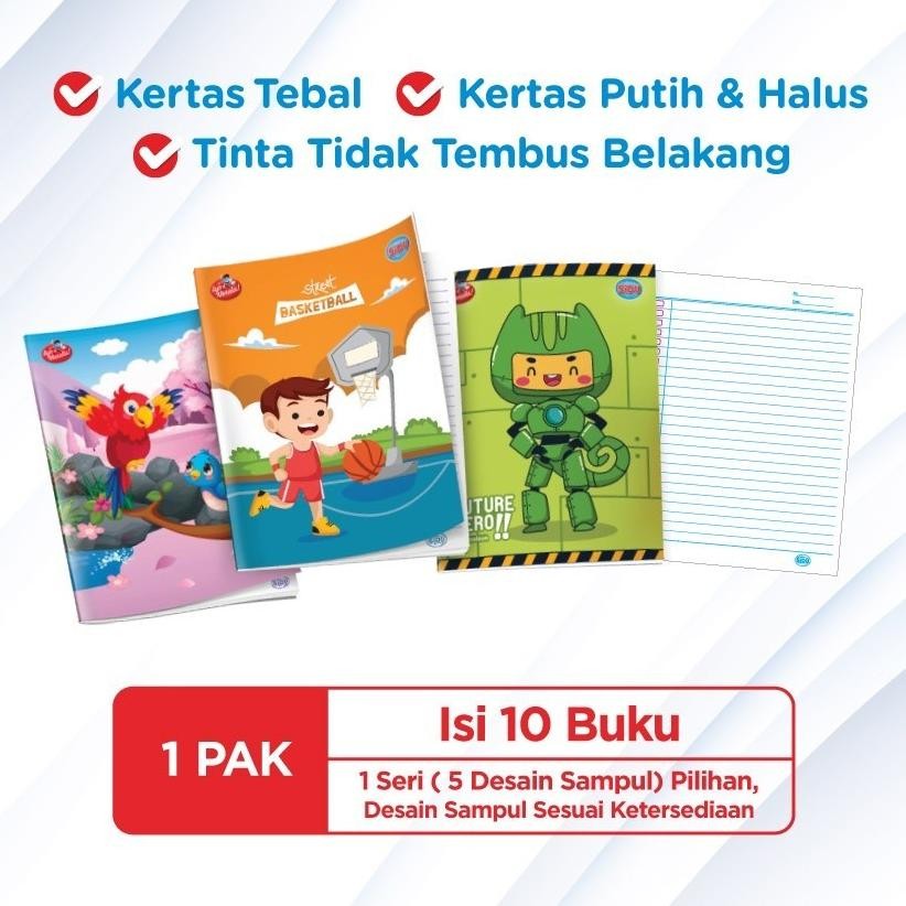 

[Stationery Spectrum] SiDU Buku Tulis 38 Lembar SDU EB 38 SV9