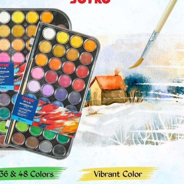 

Cat Air Watercolour Set Joyko 48 Wc3