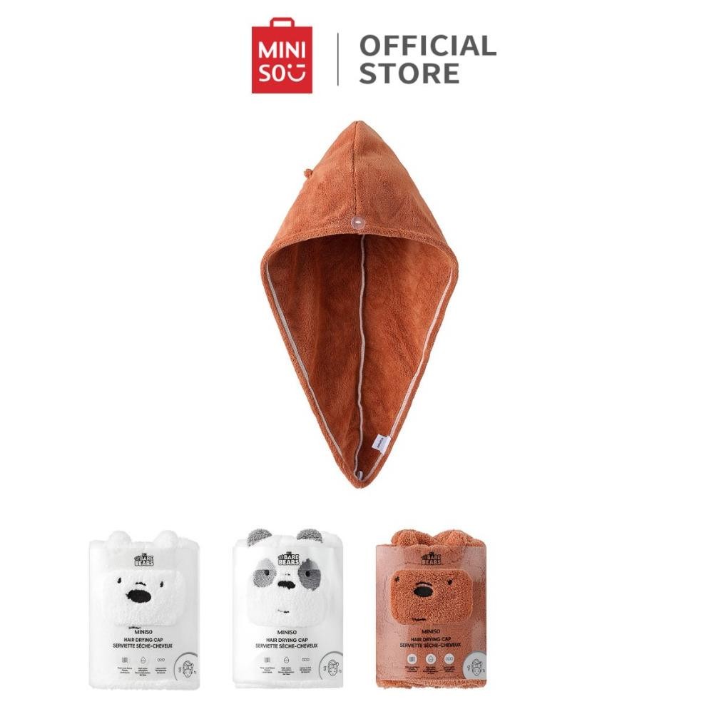 Miniso We Bare Bears Collection Hair Drying Cap