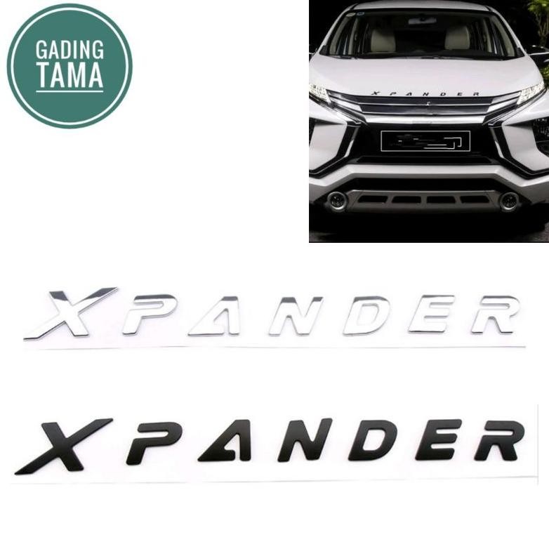 ASLI STIKER EMBLEM XPANDER KAP MESIN ABS 3D TULISAN LOGO VARIASI