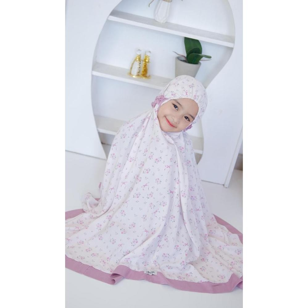 Almahyra - Inara Prayer Set / Mukena Anak Rayon AST