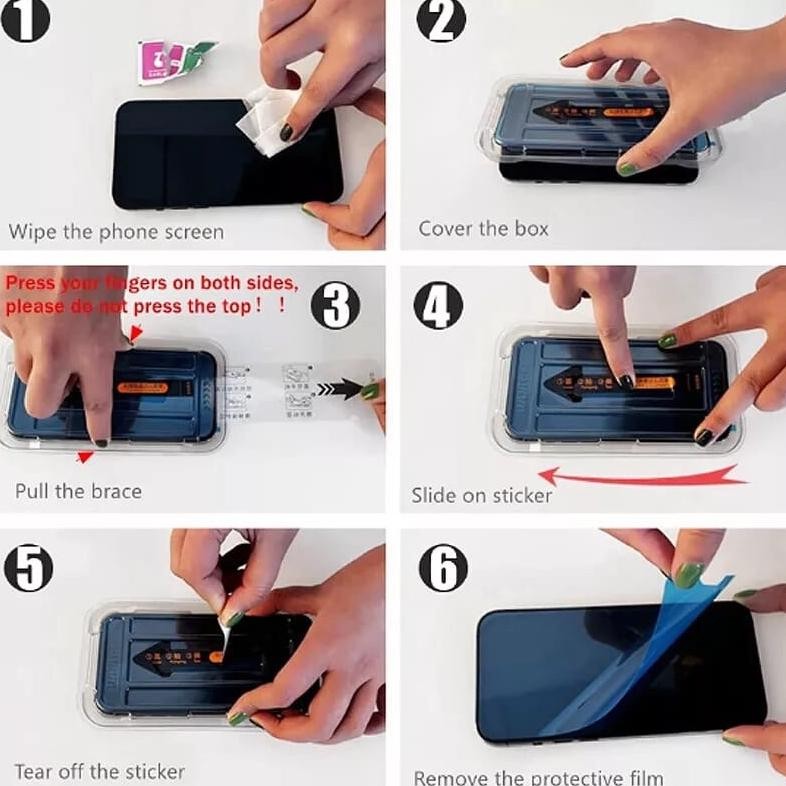 Instant Fit Ultra Fit Gorilla Tempered Glass Iphone 11 12 13 14 15 16 Pro Max X Xs Xr 16E Plus Xr Xs