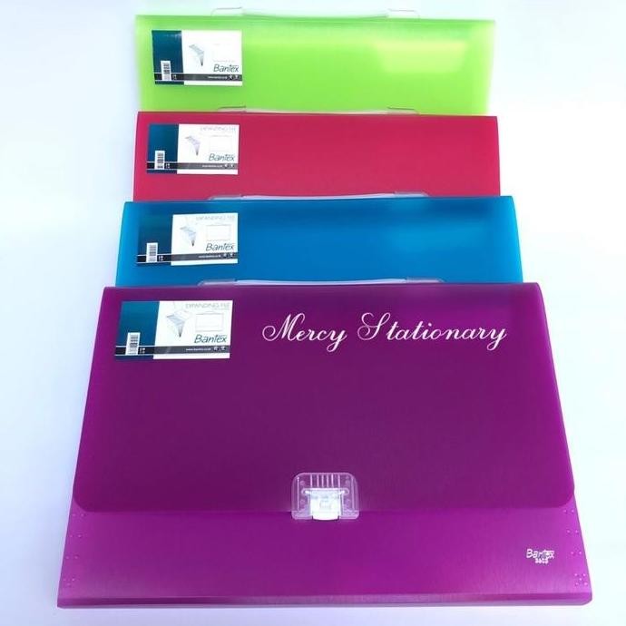 

BEBAS ONGKIR - Expanding File With Handle Bantex 3603 Folio Size - Map Harmonika folio
