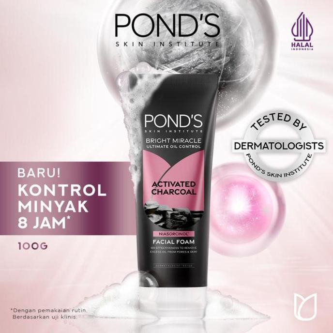 PONDS Pure Bright Facial Foam - 100G