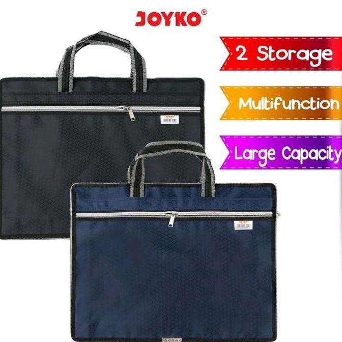 

JOYKO B003 MULTI FUNCTION FOLDER FILE DOCUMENT BAG TAS KAIN MULTIGUNA SEKOLAH LES KURSUS DOKUMEN LAPTOP MM
