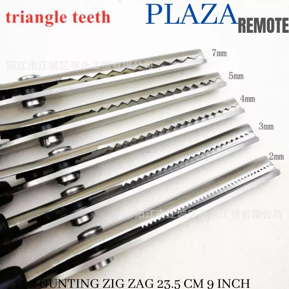 

Baru Gunting Kain Zigzag Stainless Steel - Ukuran 3 5 7 MM Untuk Jahit & Craft