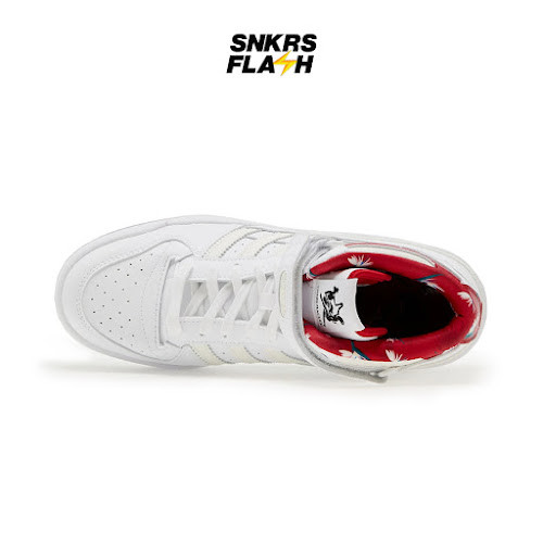 ADIDAS Forum Mid Thebe Magugu White Sepatu Sneakers Wanita - GY9556 - Size 38.7