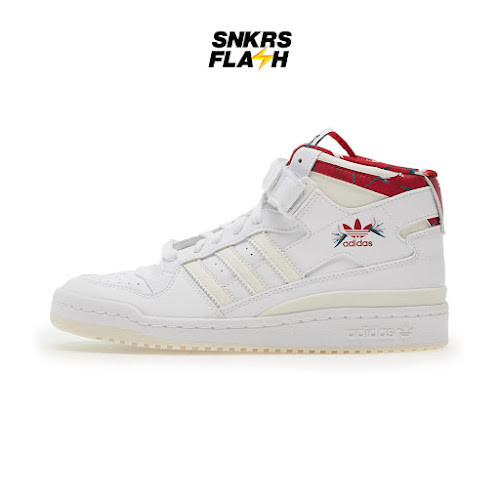 ADIDAS Forum Mid Thebe Magugu White Sepatu Sneakers Wanita - GY9556 - Size 38.7