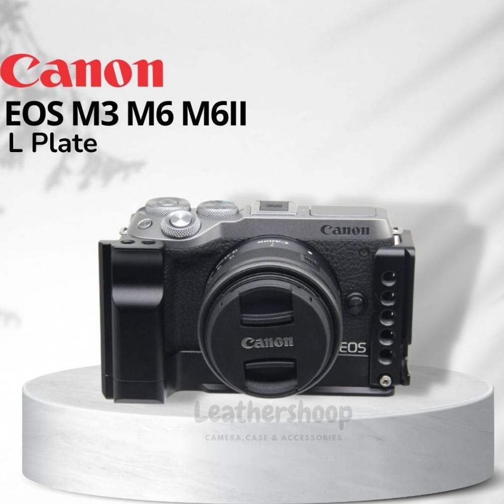 L Plate Bracket for Canon EOS M3 M6 M6II Metal Handgrip